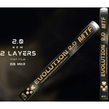 Пленка тонировочная в тубе Premium еvolution двойная 10% сharcol (0,75 * 3 m) black (1шт)