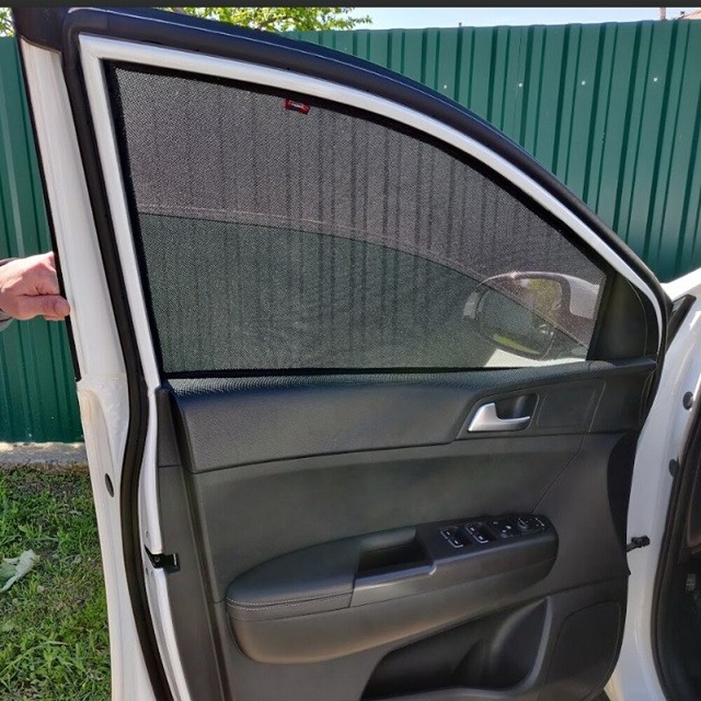 Шторы каркасные боковые на Daewoo Matiz стандарт, магнит вшивной Шторы каркасные боковые на Daewoo Matiz стандарт, магнит вшивной