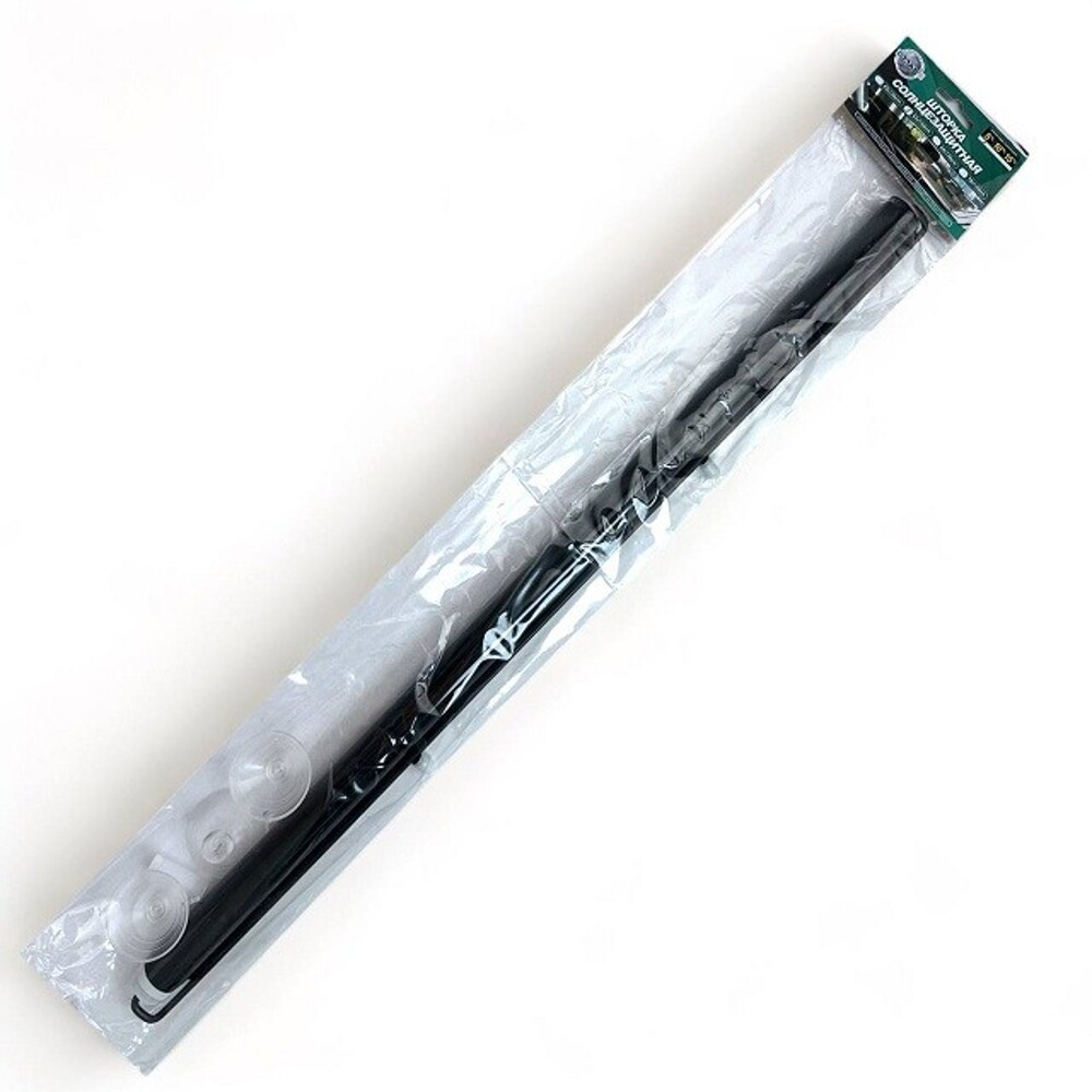 Шторка 64*130см 15% на присосках Dark black Шторка 64*130см 15% на присосках Dark black