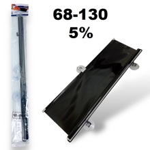 Шторка RS-70 (BK-15) 70*130см на присосках Dark black/50