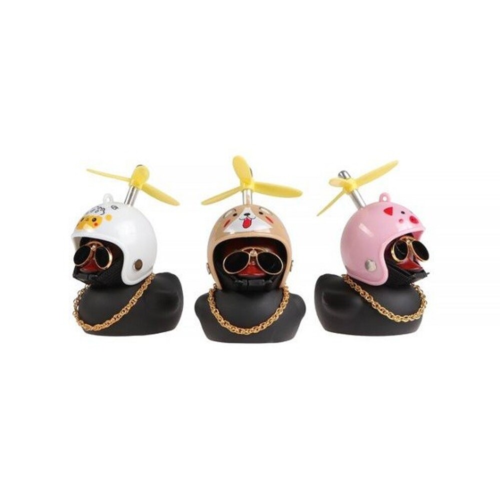 Игрушка на панель Утенок с пропеллером, цвет черный Игрушка на панель Утенок с пропеллером, цвет черный