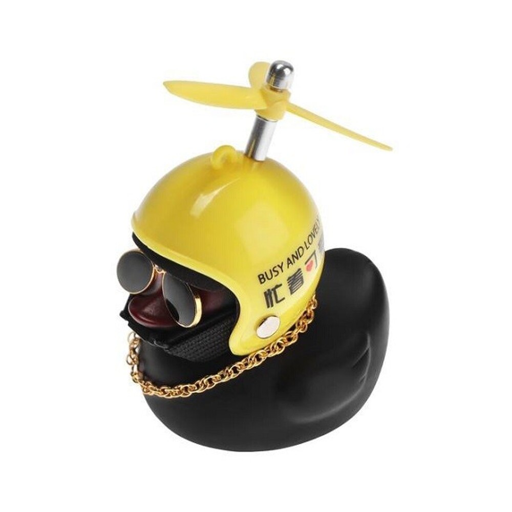 Игрушка на панель Утенок с пропеллером, цвет черный Игрушка на панель Утенок с пропеллером, цвет черный