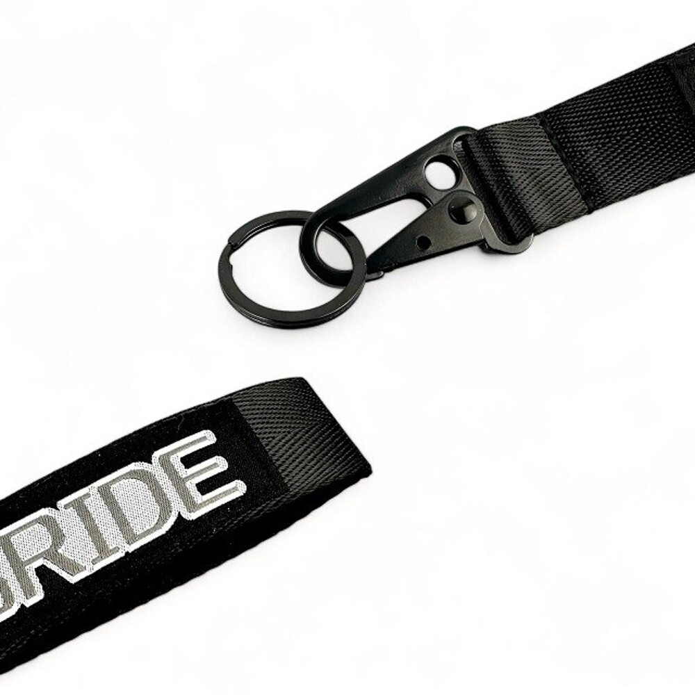 Брелок лента карабин Bride черный Брелок лента карабин Bride черный