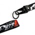 Брелок лента карабин Initial D машинка белая Брелок лента карабин Initial D машинка белая