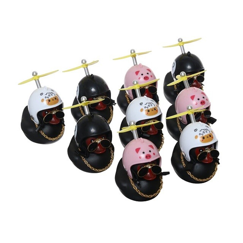 Игрушка на панель Утенок с пропеллером, цвет черный, 9 шт Игрушка на панель Утенок с пропеллером, цвет черный, 9 шт