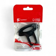 Заглушка ремня безопасности пластиковая, черная (2 шт.)