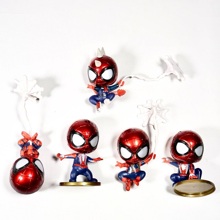 Игрушки в автомобиль человек паук (набор из 5 штук)