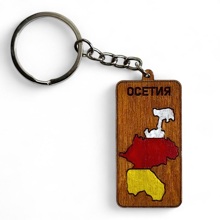 Брелок карта (в наборе 10 шт)