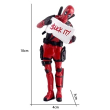 Игрушки на панель дэд пул с табличкой