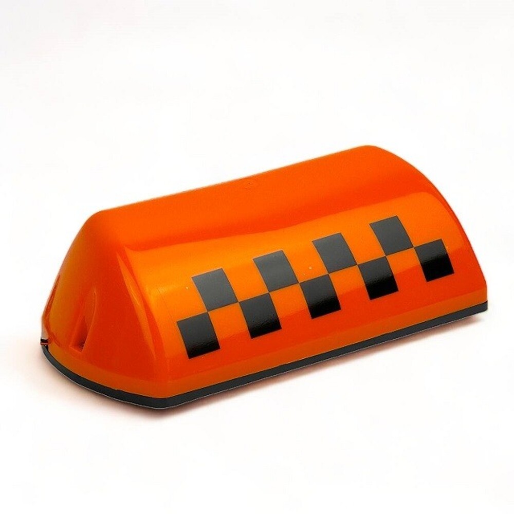 Такси - шашка на магните 12 V оранжевая (4 магнита) Такси - шашка на магните 12 V оранжевая (4 магнита)