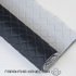 Кожа пвх ромб на поролоне 5 мм, цвет черный, нитка белая, высота 1,45 м*20м 7597 Кожа пвх ромб на поролоне 5 мм, цвет черный, нитка белая, высота 1,45 м*20м 7597