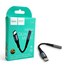 Адаптер IP - AUX Bluetooth TYPE C, цвет серый