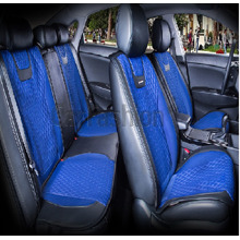 Комплект накидок на весь салон TORINO PLUS цвет синий/черный/синий