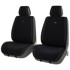 Накидки на передние сиденья FRONT HORNET 2, цвет черный, строчка черная, кант черный Накидки на передние сиденья FRONT HORNET 2, цвет черный, строчка черная, кант черный