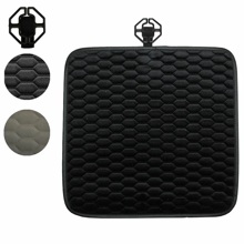 Накидка на переднее сиденье HORNET PAD, цвет черный, строчка черная, кант черный