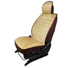 Комплект накидок на весь салон бабочка ромб plus, ткань велюр, бока экокожа, цвет бежевый/коричневый/коричневый