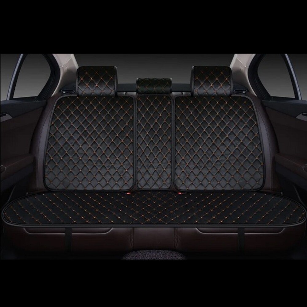 Комплект накидок на весь салон ASTERION PRO+, цвет черный, строчка коричневыя, кант черный Комплект накидок на весь салон ASTERION PRO+, цвет черный, строчка коричневыя, кант черный