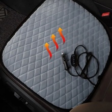 Накидка на переднее сиденье с подогревом FERVOR PAD 2-х режимный, цвет серый (1 шт.)