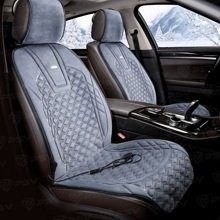 Накидка на переднее сиденье с подогревом PODOGREV II 2-х режимный FRONT цвет серый (1 шт.)