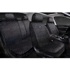 Комплект накидок на весь салон 5D Skin PLUS, материал Skin (мокрая кожа), цвет черный, строчка красная, кант черный Комплект накидок на весь салон 5D Skin PLUS, материал Skin (мокрая кожа), цвет черный, строчка красная, кант черный