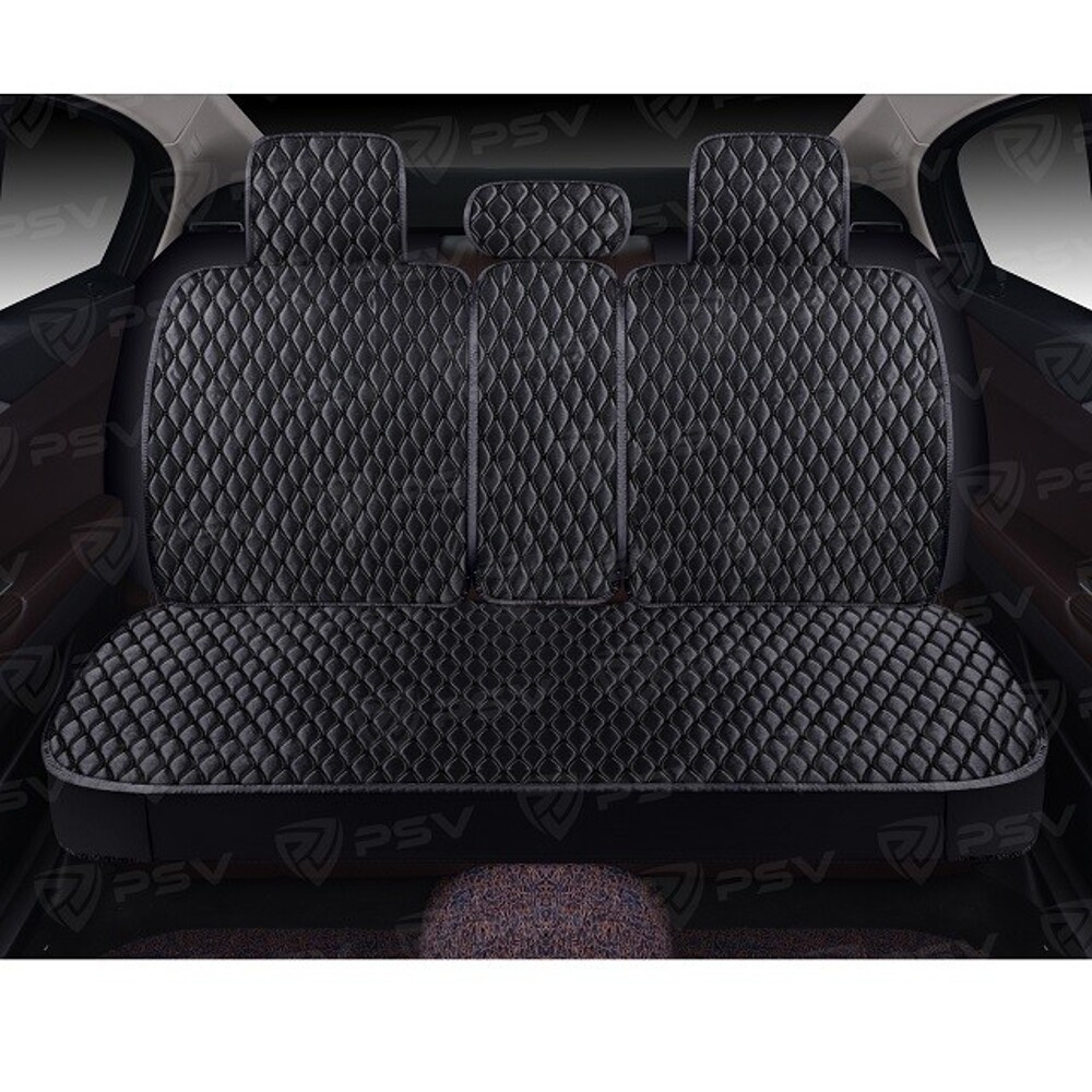 Комплект накидок на весь салон 5D Xolodok PLUS, материал холодок, цвет черный, строчка черная, кант черный Комплект накидок на весь салон 5D Xolodok PLUS, материал холодок, цвет черный, строчка черная, кант черный