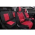 Комплект накидок на весь салон форма 5d galant velvet skin, материал вельвет+ мокрая кожа, цвет черный, вставка красная, строчка белая Комплект накидок на весь салон форма 5d galant velvet skin, материал вельвет+ мокрая кожа, цвет черный, вставка красная, строчка белая