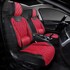 Комплект накидок на весь салон форма 5d galant velvet skin, материал вельвет+ мокрая кожа, цвет черный, вставка красная, строчка белая Комплект накидок на весь салон форма 5d galant velvet skin, материал вельвет+ мокрая кожа, цвет черный, вставка красная, строчка белая