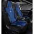 Комплект накидок на весь салон форма 5d angel velur, материал велюр, цвет черный, вставка синяя Комплект накидок на весь салон форма 5d angel velur, материал велюр, цвет черный, вставка синяя