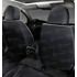 Комплект накидок на весь салон 5D Exclusive PLUS, ЭкоКожа, цвет черный, строчка белая, кант белый, подушки в комплекте Комплект накидок на весь салон 5D Exclusive PLUS, ЭкоКожа, цвет черный, строчка белая, кант белый, подушки в комплекте