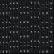 Комплект чехлов на весь салон стандарт + для ваз - 2173 - 2 хечбек с 2013 г., цвет Черный / Стежок Серый