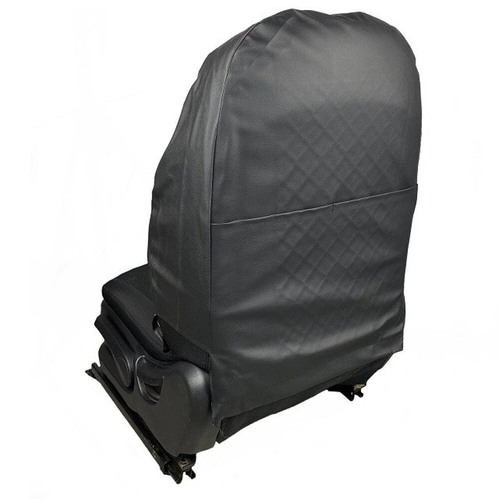 Комплект чехлов на весь салон для ваз - 2173 хечбек 2007-2013 г., Экокожа ромб, цвет чёрный/чёрный/синий Комплект чехлов на весь салон для ваз - 2173 хечбек 2007-2013 г., Экокожа ромб, цвет чёрный/чёрный/синий