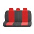 Комплект чехлов на весь салон COMFORT велюр цвет черн/красн Комплект чехлов на весь салон COMFORT велюр цвет черн/красн