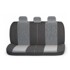 Комплект чехлов на весь салон COMFORT велюр цвет черн/сер Комплект чехлов на весь салон COMFORT велюр цвет черн/сер