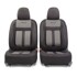 Комплект чехлов на весь салон COMFORT CUSHION+, эко-хлопок, цвет чёрный/серый Комплект чехлов на весь салон COMFORT CUSHION+, эко-хлопок, цвет чёрный/серый
