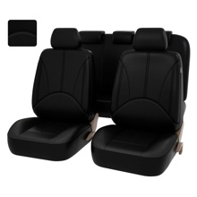 Комплект чехлов на весь салон из эко-кожи IMPERIAL NEXT, цвет чёрный/чёрный