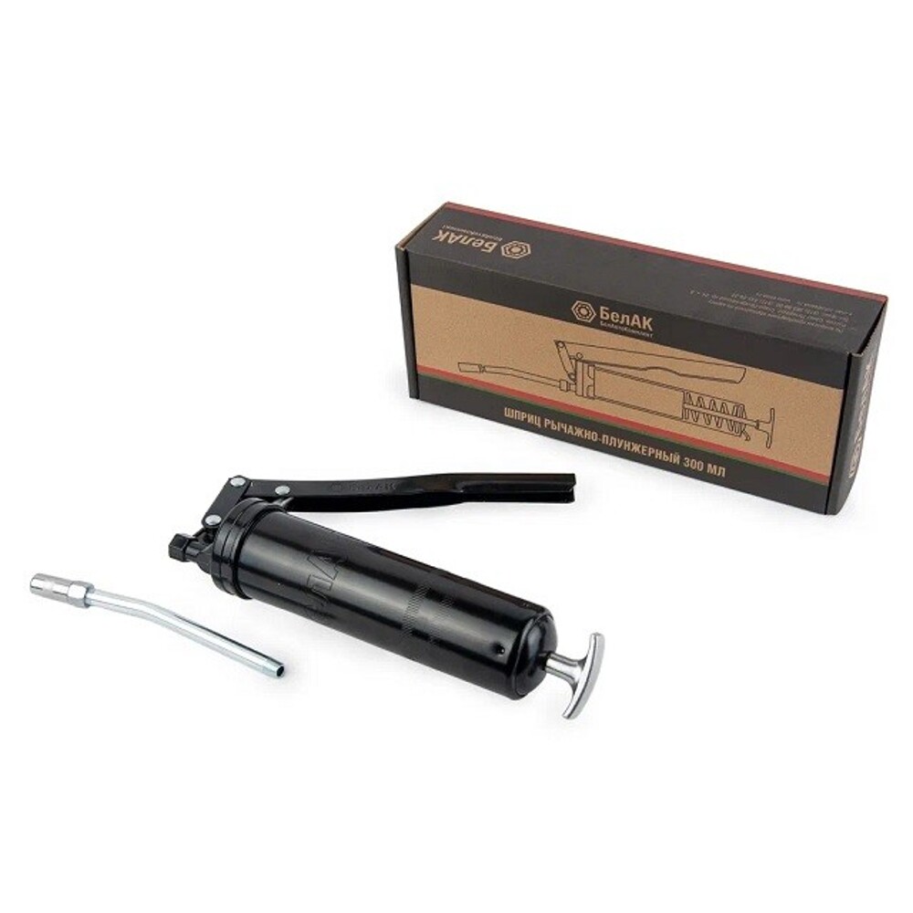 Шприц для смазки рычажно-плунжерный 300 мл Шприц для смазки рычажно-плунжерный 300 мл