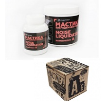 Мастика двухкомпонентная вибродемпфирующая NoiseLIQUIDator 1 кг