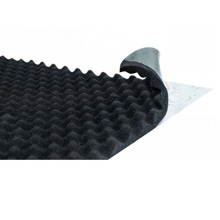 Звукопоглащение Biplast Premium 15 WAVE 1 м * 0,75 м * 15 мм (1-й слой на пластиковую обшивку дверей, либо 2-й слой на задние колесные арки и крышу автомобиля)