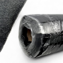 Карпет самоклеющийся, цвет черный 1*1,5м, 10м