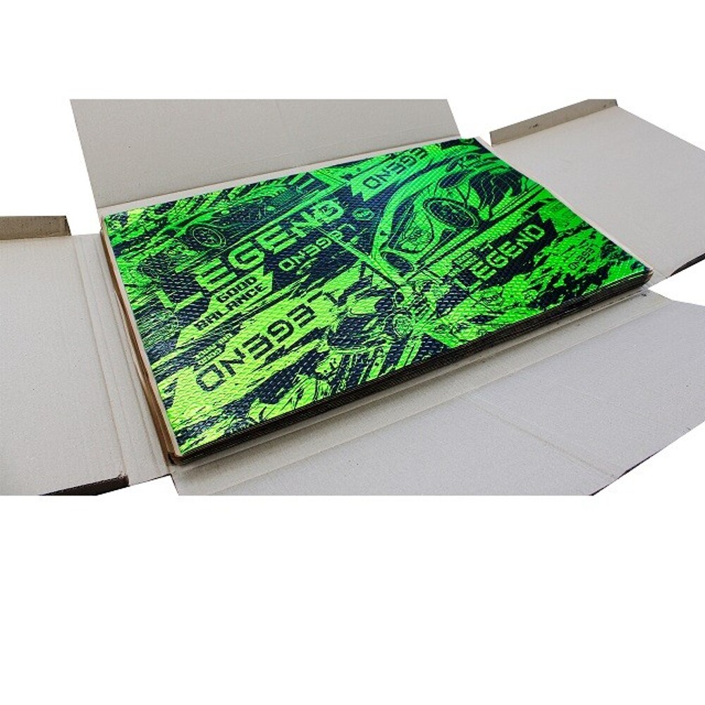 Вибродемпфирующий материал Legend 2 мм х 470 х 750 (5,288 м2) (1-й слой багажник, двери, капот, крыша, крышка багажника) Вибродемпфирующий материал Legend 2 мм х 470 х 750 (5,288 м2) (1-й слой багажник, двери, капот, крыша, крышка багажника)