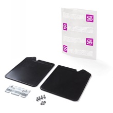 Брызговик задний оригинал для ваз-2108 задний крепление+планка (к-т. 2 шт.) в пакете