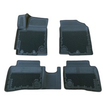 Комплект резиновых ковриков Premium EVA 3D для Hyundai Solaris 2011-2017, Kia Rio 3 2011-2017