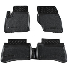 Комплект полиуретаново-тестильных ковриков на Nissan Almera 2006 -2013