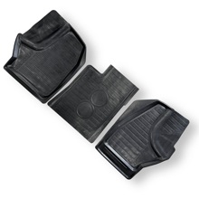 Комплект резиновых ковриков на газель - некст-2016 год 3 части резиновый