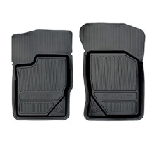 Резиновые коврики передние для ваз largus (2шт) пикап