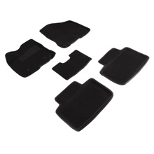 Комплект текстильных ковриков LINER 3D LYX на ваз лада веста с креплением