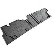 Комплект ковриков резиновый-высокий борт на газель некст/ фермер 2013 год задние из 3х Частей