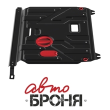 Защита картера + крепеж, для Hyundai Solaris (Kia Rio 3) 2011->