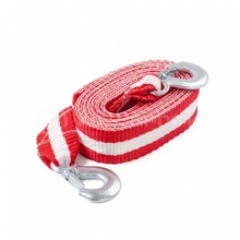 Трос буксировочный - лента 3,5 т, 5 м, 2 крюка, термоупаковка, ширина 50 мм