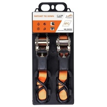 Ремень крепления груза храповым механизмом 2,5 см/4,6м, (Пластик) (2шт)